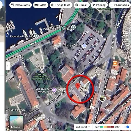 Appartamento Parkside Centre Pola